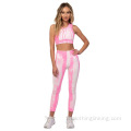 Skinny Long Pants Trainings Set fyrir konur